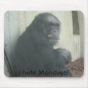 Hannover Zoo (135), I hate Mondays! mousepads