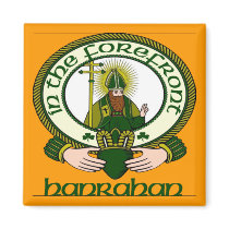 Hanrahan Clan Motto Magnet