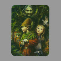 Hansel And Gretel Flexible Fridge Magnet magnets