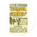 Hansel and Gretel - Opera by Engelbert Humperdinck stickers