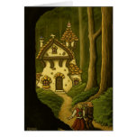Hansel & Gretel fairytale greetingcard