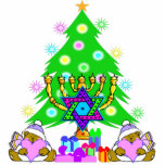 Hanukkah and Christmas Photo Sculpture photo sculptures