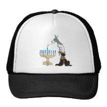 Hanukkah - Chanukah card Hat