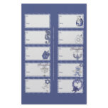 Hanukkah Designs 2 Gift Tags on a Page - 10 Design flyers