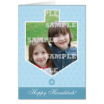 Hanukkah Dreidel Framed Greeting Card