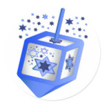 Hanukkah Dreidel Sticker