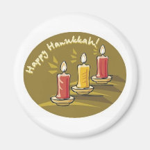 Hanukkah Fridge Magnet
