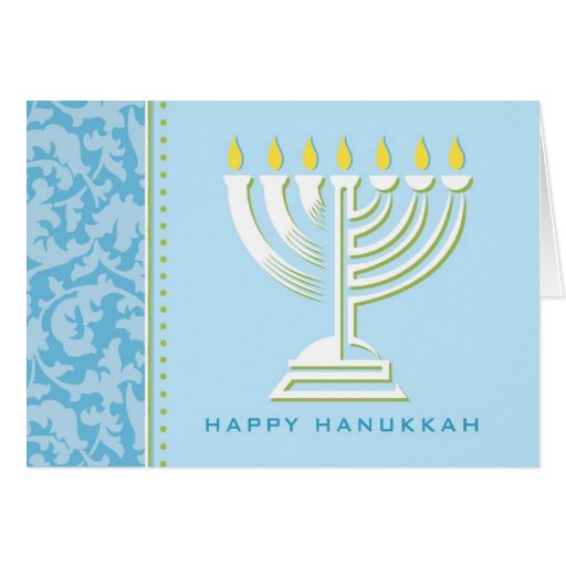HANUKKAH GREETING CARD