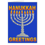 HANUKKAH GREETINGS Card
