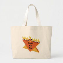 HANUKKAH LIGHT MY FIRE MENORAH GIFT BAGS