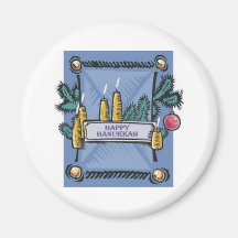 Hanukkah Magnets