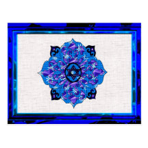 Hanukkah Mandela Postcard
