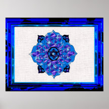 Hanukkah Mandela Poster