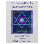 Hanukkah Peace Art flyers