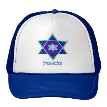 Hanukkah Peace Art Mesh Hats