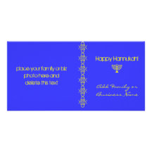 Hanukkah Photo Card
