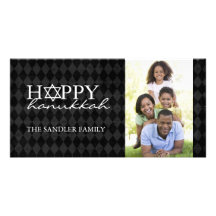 Hanukkah Photo Card Template