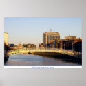 Ha'penny Bridge Dublin Ireland posters