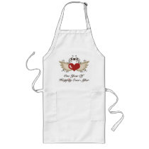 Happily Ever After 1st Wedding Anniversary Apron