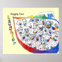 Happily Every Laughter Cartoon Poster posters