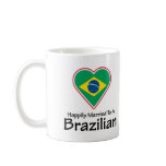 Happily Married Brazilian Coffee Mugs