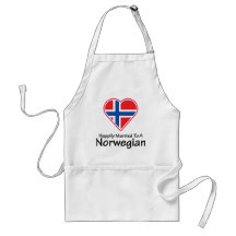 Happily Married Norwegian Apron