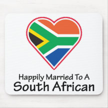 Happily Married South African Mousepad