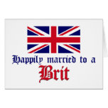 Happily Married To A Brit Card