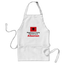 Happily Married To Albanian Apron