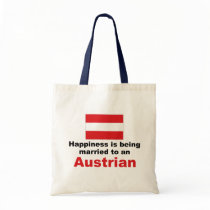 Happily Married To An Austrian Canvas Bags