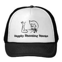 Happily Shooting Blanks Mesh Hats