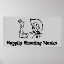 Happily Shooting Blanks Poster