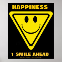 Happiness, 1 smile ahead print