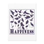 Happiness: Birds Post Cards
