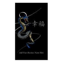 Happiness Dragon Business Cards