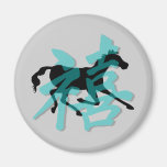 happiness horse fridge magnet