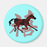 happiness horse refrigerator magnets