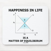Happiness In Life Is A Matter Of Equilibrium Mousemat