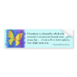 Happiness is a Butterfly bumper stickers