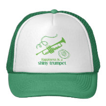 Happiness is a Shiny Trumpet Trucker Hat