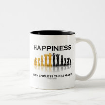 Happiness Is An Endless Chess Game Mugs