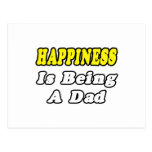 Happiness Is Being a Dad Postcard