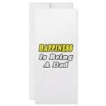 Happiness Is Being a Dad rack cards