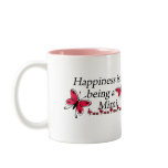 Happiness Is Being A Mimi BUTTERFLY Coffee Mugs