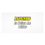 Happiness Is Being an Editor Custom Photo Card