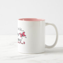 Happiness Is Being An Granny BUTTERFLY Coffee Mugs