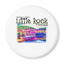 Happiness Is Being in Little Rock Refrigerator Magnets