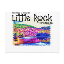 Happiness Is Being in Little Rock Post Card