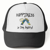 Happiness is Dog Agility Hat