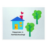 Happiness is Homeschooling! Post Cards